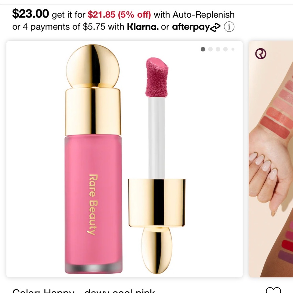 RARE BEAUTY liquid blush